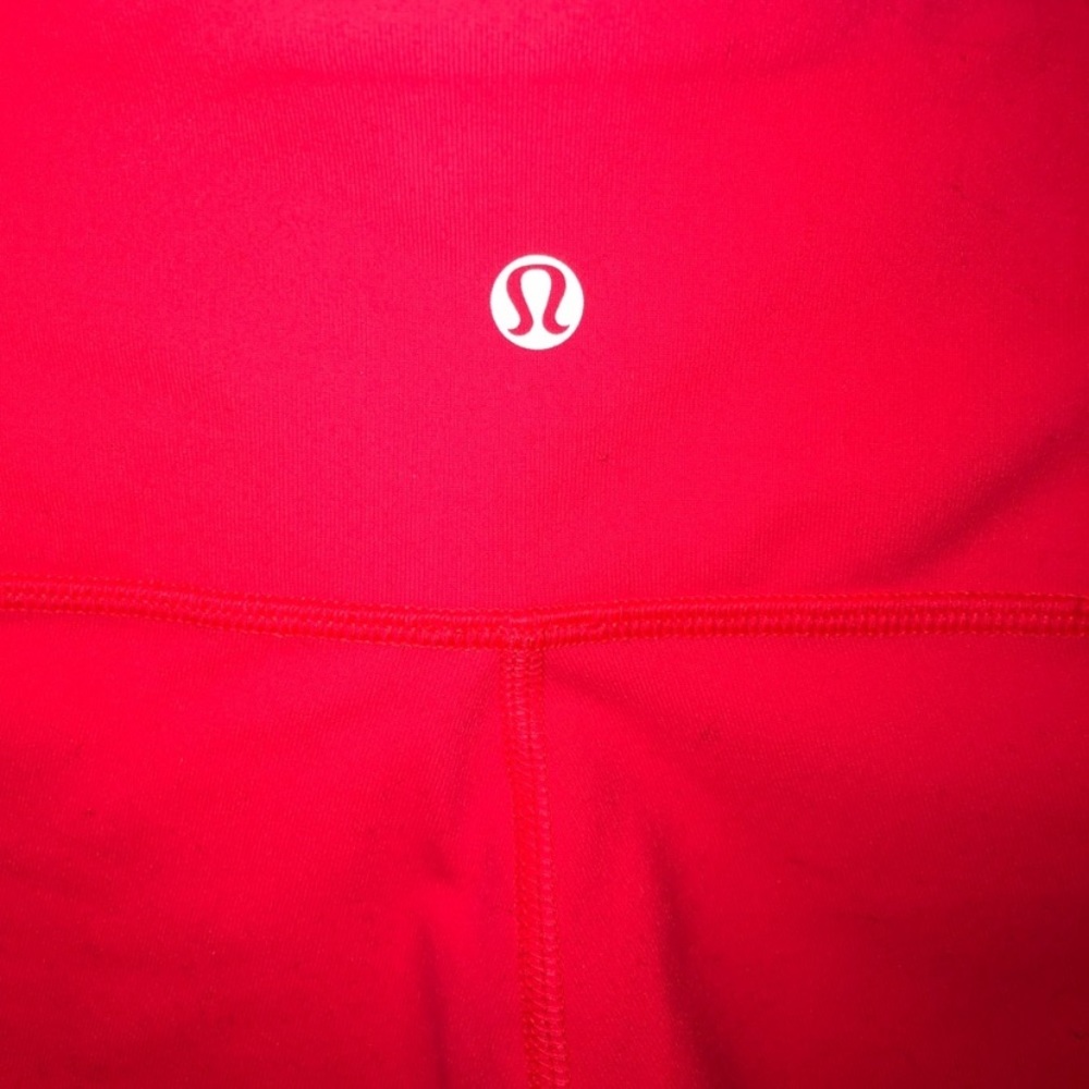 Full on Luon 7/8 length lululemon leggings size 8